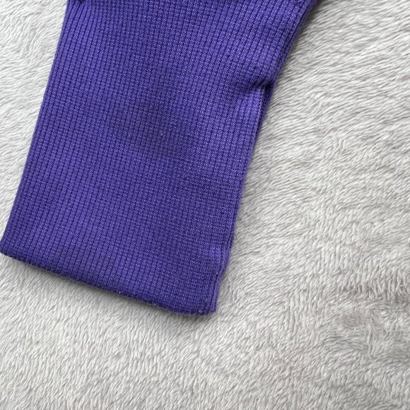 IDEOLOGY Jacket Womens Small Sherpa Lined Zip Up Hoodie in Purple - Picture 6 of 11